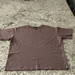 Men's Short Sleeve Crew Tee in Mauve
